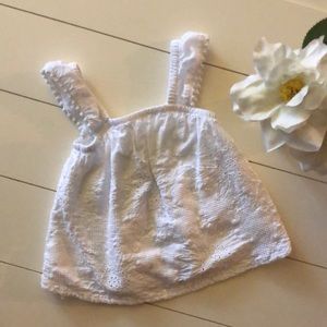 Excellent condition Cat & Jack lace top